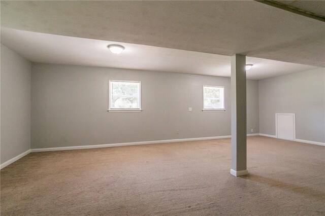 802 San Miguel Dr, Stone Mountain, GA 30083 - below grade area with carpet and baseboards