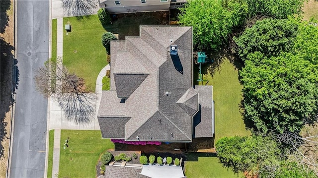 drone / aerial view