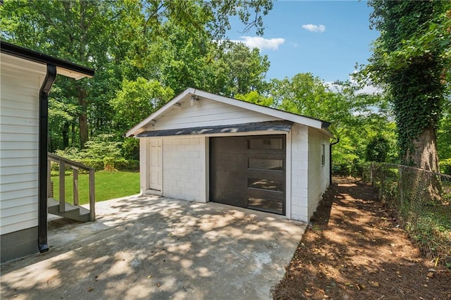1978 Ethel Ln, Decatur, GA 30032 - detached garage featuring driveway