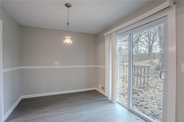 180 Sears Cir, Covington, GA 30016 - interior space with dark wood-type flooring