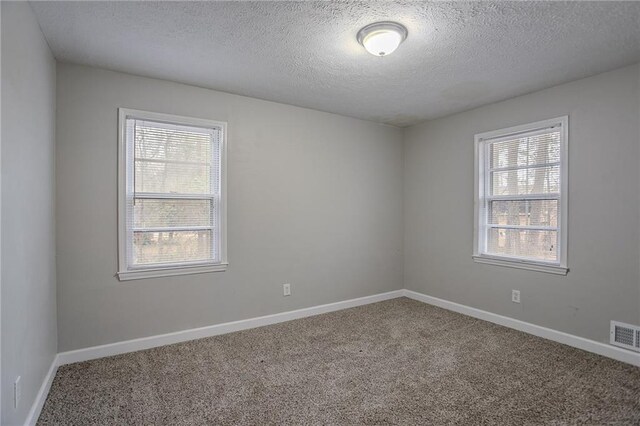 180 Sears Cir, Covington, GA 30016 - empty room with a healthy amount of sunlight, carpet flooring, and a textured ceiling