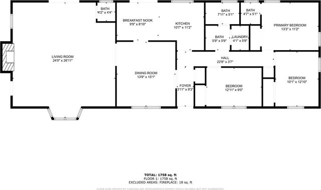 180 Sears Cir, Covington, GA 30016 - floor plan