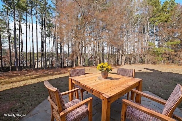 view of patio / terrace with outdoor dining space