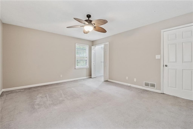6010 White Oak Ct NW, Kennesaw, GA 31052 - unfurnished room with a ceiling fan and light carpet