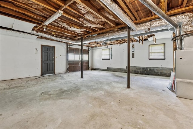 6010 White Oak Ct NW, Kennesaw, GA 31052 - below grade area with heating unit
