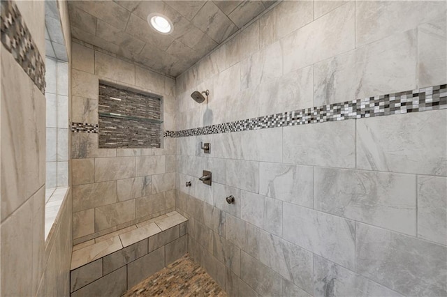 5004 Haralson Way SW, Lilburn, GA 30047 - full bath with tiled shower