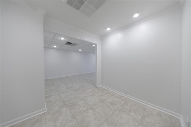 5004 Haralson Way SW, Lilburn, GA 30047 - finished below grade area with recessed lighting