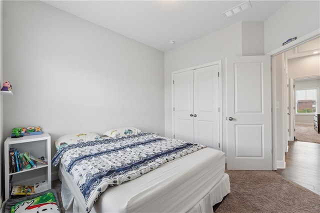 3440 Hardy St, Duluth, GA 30096 - bedroom with a closet and carpet floors