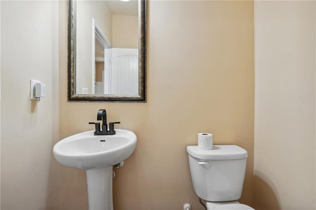 bathroom with toilet