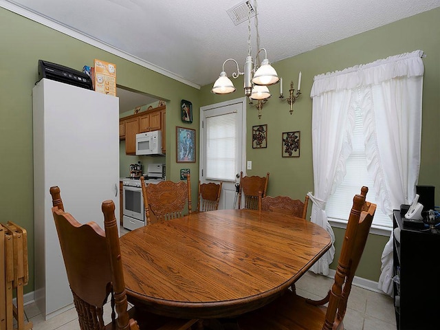 37 Montana Dr, Cedartown, GA 30125 - dining area featuring light tile patterned floors, crown molding, and baseboards