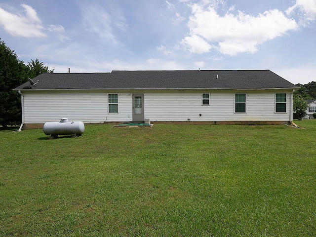 37 Montana Dr, Cedartown, GA 30125 - back of house featuring a yard