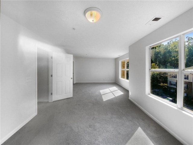 spare room with carpet floors and a healthy amount of sunlight