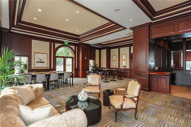 view of community lobby