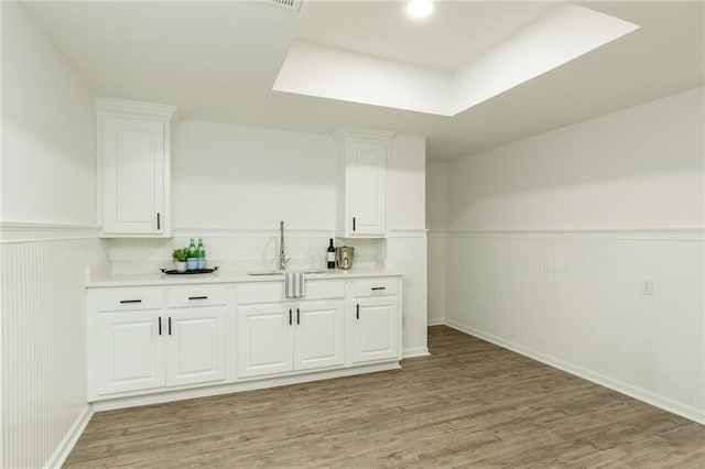 3795 Newport Bay Dr, Alpharetta, GA 30005 - bar featuring wainscoting and light wood-type flooring