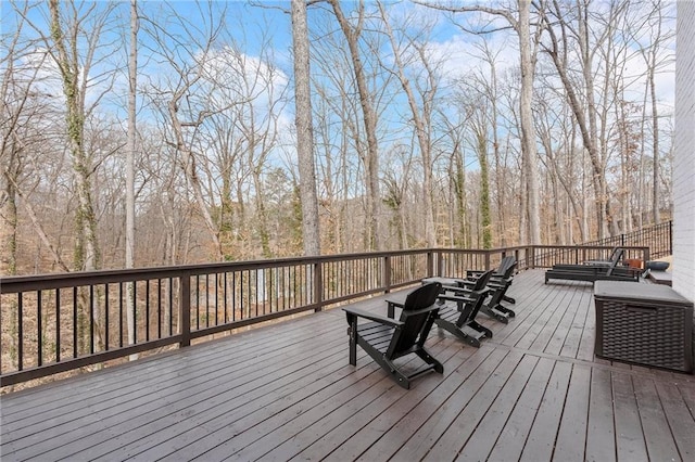 120 Nezhat Pl, Atlanta, GA 30350 - view of wooden deck