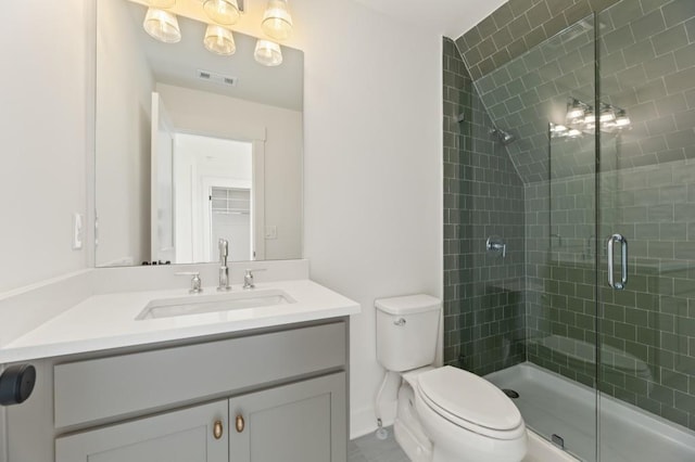 2410 Glade Overlook, Cumming, GA 30041 - bathroom with vanity and a shower stall