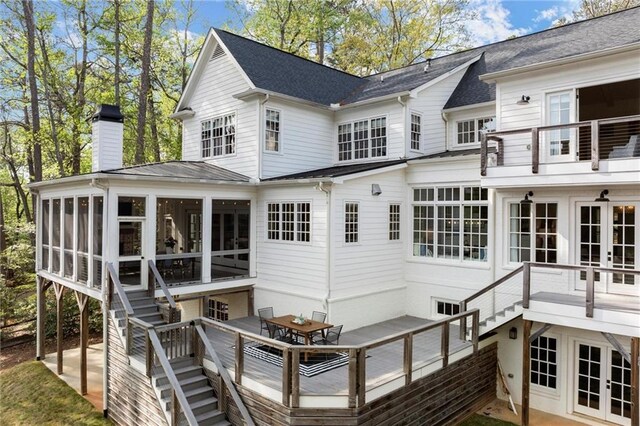 1141 Ragley Hall Rd NE, Brookhaven, GA 30319 - deck featuring outdoor dining area