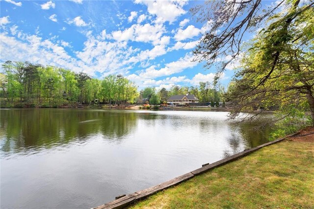 1141 Ragley Hall Rd NE, Brookhaven, GA 30319 - view of grassy yard featuring a water view