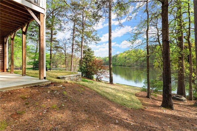 1141 Ragley Hall Rd NE, Brookhaven, GA 30319 - water view featuring a heavily wooded area