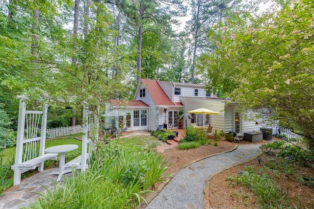 3219 Parkridge Cres, Chamblee, GA 30341 - back of house with a patio area