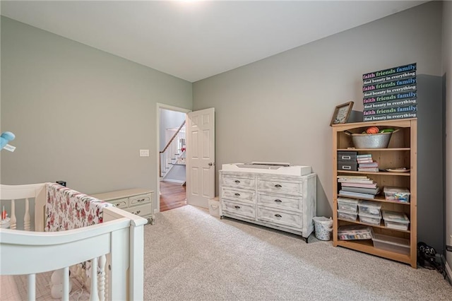 10865 Glenhurst Pass, Duluth, GA 30097 - carpeted bedroom featuring a nursery area