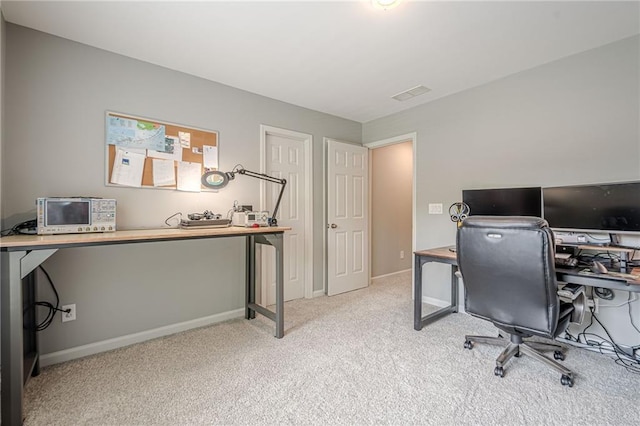 10865 Glenhurst Pass, Duluth, GA 30097 - office featuring light colored carpet and baseboards