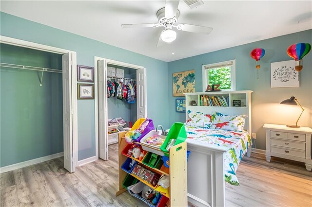 21 Basin Ct, Jasper, GA 30143 - living room featuring wood finished floors and ceiling fan