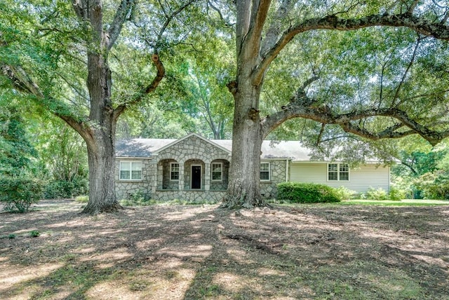 view of ranch-style house