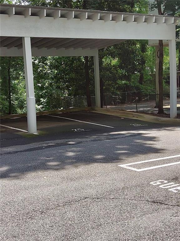 3655 Peachtree Rd Unit 203, Atlanta, GA 30319 - view of covered parking lot