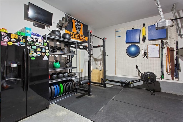 view of exercise room