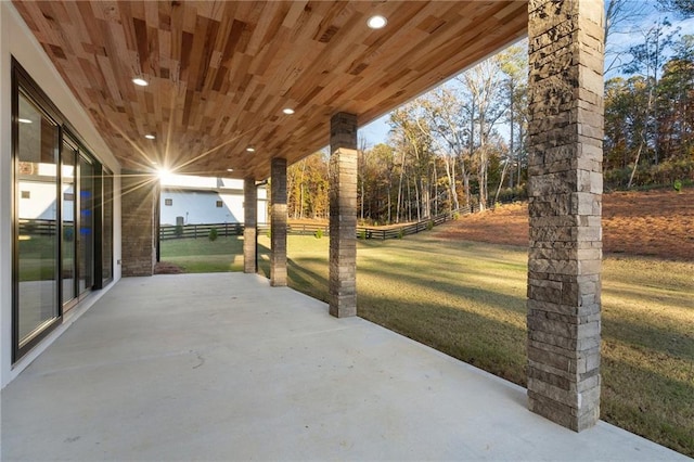 view of patio