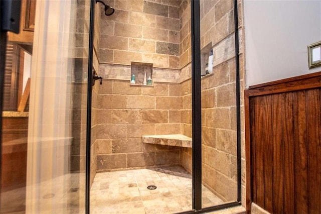202 Hickory Chase, Carrollton, GA 30117 - bathroom with a stall shower