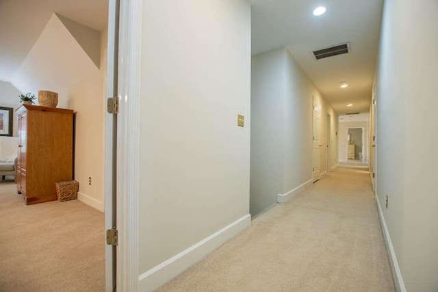 202 Hickory Chase, Carrollton, GA 30117 - corridor with light colored carpet, recessed lighting, and baseboards