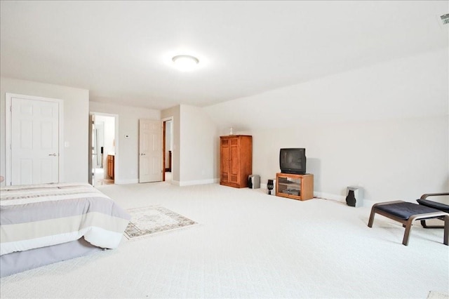 bedroom featuring carpet flooring