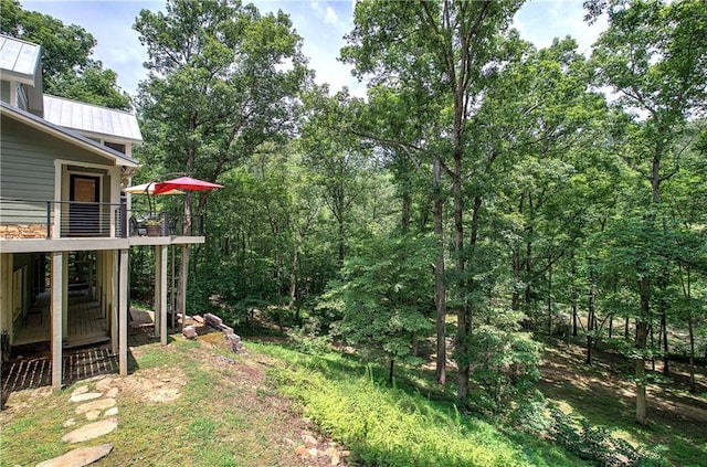 128 Rushing Waters Ct, Talking Rock, GA 30175 - view of yard