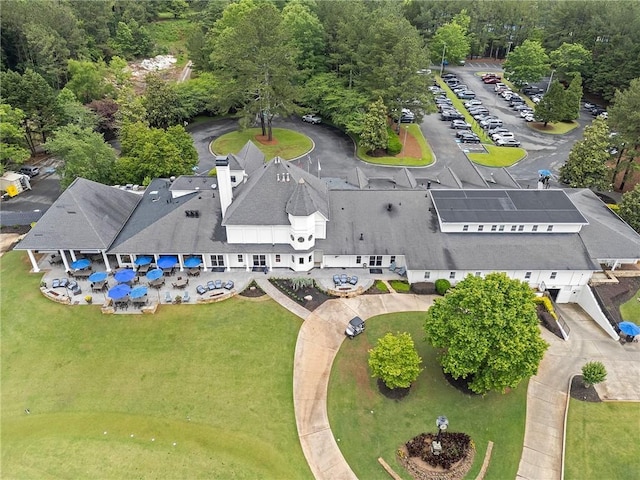 drone / aerial view
