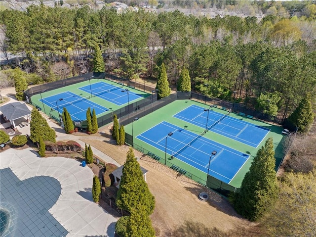 aerial view