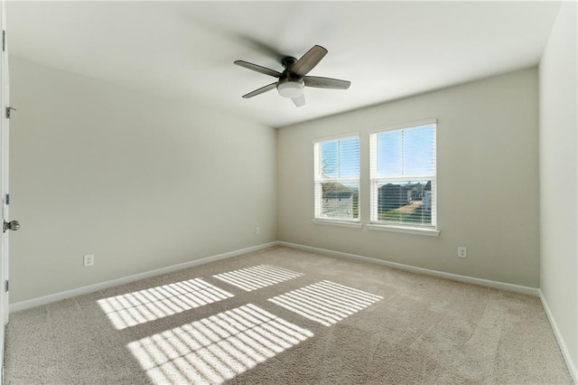 20 Running Ter NW, Cartersville, GA 30121 - spare room with carpet floors, baseboards, and ceiling fan
