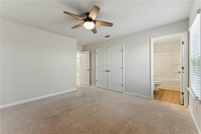 20 Running Ter NW, Cartersville, GA 30121 - unfurnished bedroom with baseboards, visible vents, and carpet