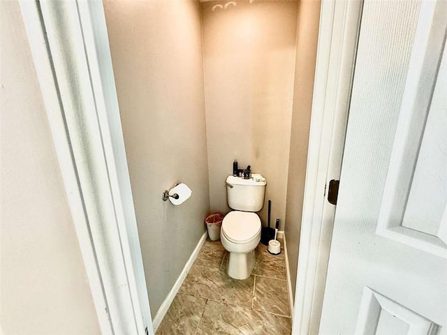 bathroom with toilet