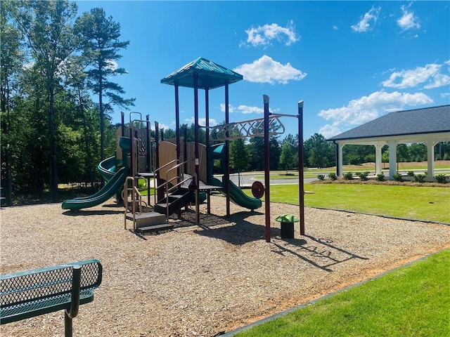 1141 Kingston Ave, Buckhead, GA 30625 - community playground with a lawn and a gazebo