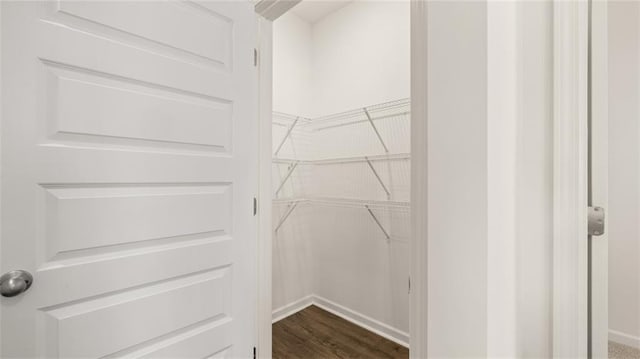 1141 Kingston Ave, Buckhead, GA 30625 - walk in closet featuring dark wood-style flooring