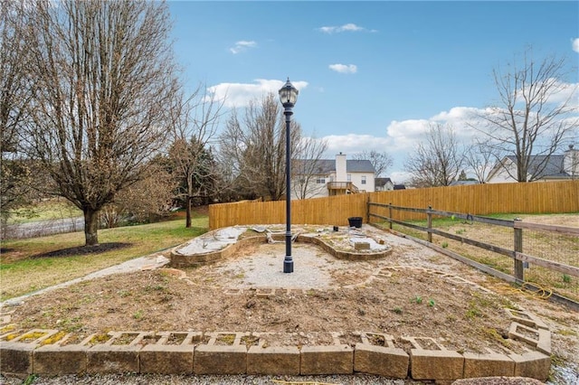 8450 Jot Em Down Rd, Gainesville, GA 30506 - view of yard with fence