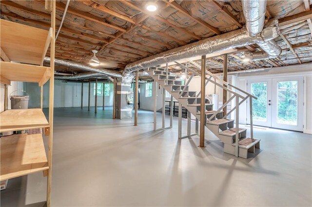 3620 W Lawrenceville St, Duluth, GA 30096 - below grade area featuring stairs