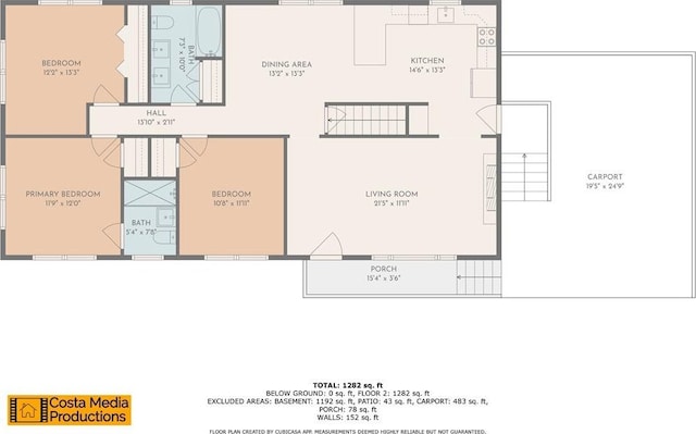 3620 W Lawrenceville St, Duluth, GA 30096 - view of property floor plan