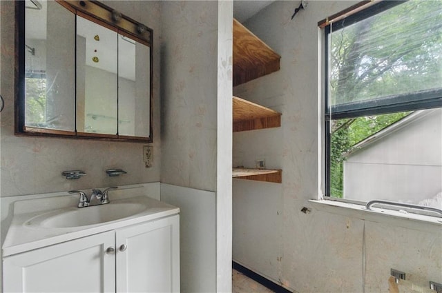 1352 Overlook Cv SE, Smyrna, GA 30080 - bathroom featuring plenty of natural light and vanity