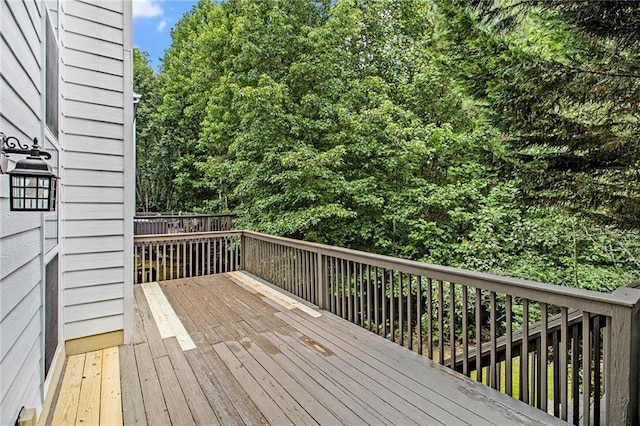 3710 Ridgefair Dr, Cumming, GA 30040 - view of wooden terrace