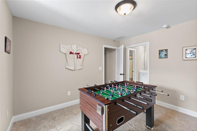 3875 Valley View Ct, Gainesville, GA 30501 - recreation room with carpet and baseboards