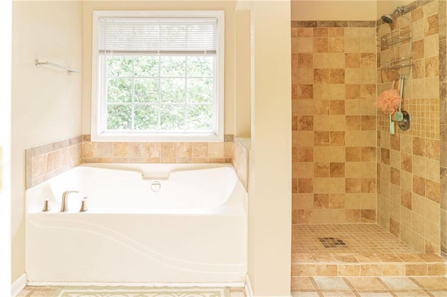 68 Paradise Pointe, Douglasville, GA 30134 - full bath featuring a bath and tiled shower