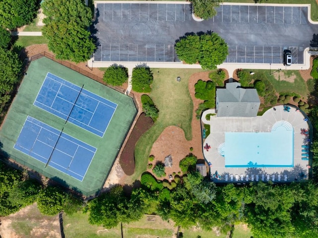 1186 Hawthorn Ln, Grayson, GA 30017 - aerial view of a pool
